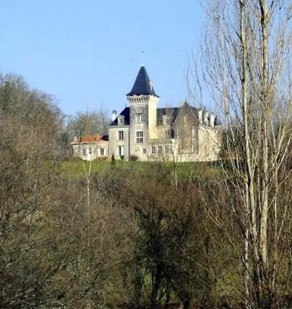 Saint-avit-senieur Chateau Sleeps 8 Pool Air Con Tatil Evi Saint-Avit (Charente)